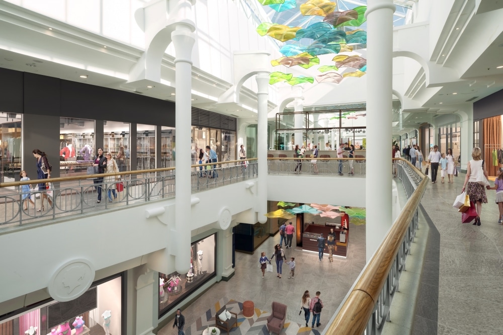 Royal Victoria Place facelift gets underway